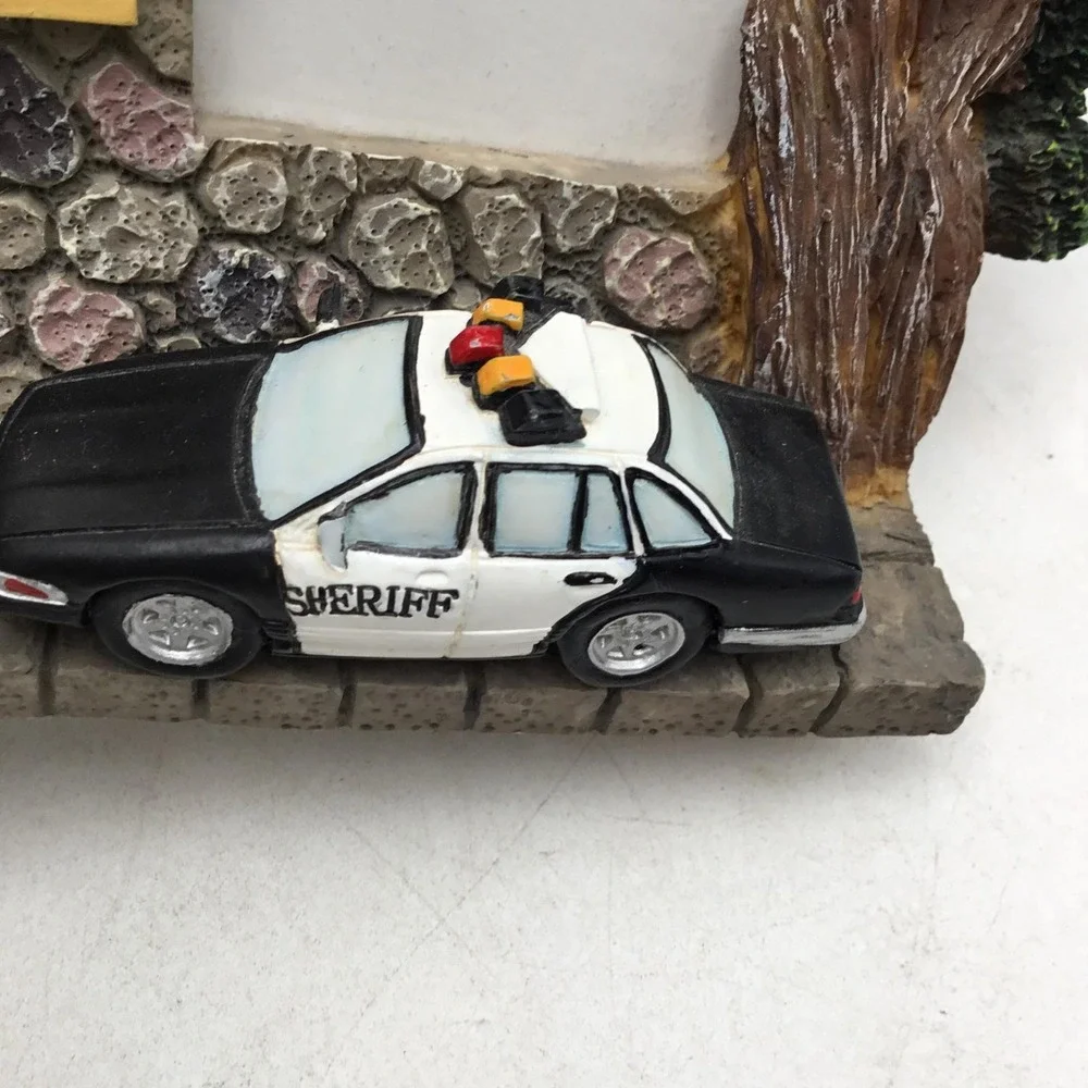 Vanmark Protectors of Peace 1999 Sheriff Office Police Car‎ Resin Picture Frame